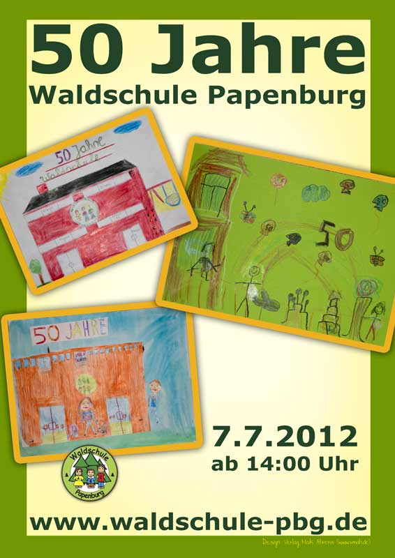 Poster 50 Jahre Waldschule